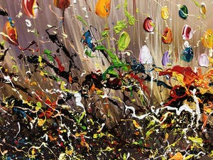 Gena - Flowers Paars kopen? Bied vanaf 250!