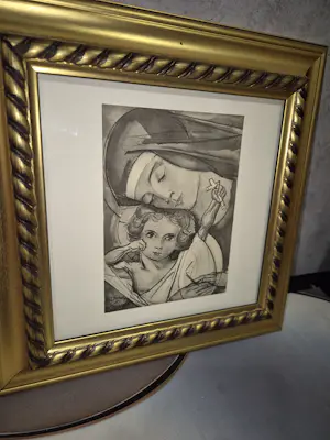 Jan Toorop - Behoorde te zijn.het geen mijn Vader is en de Neerziende Madonna kaufen? Bieten Sie von 35!