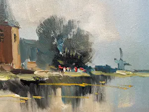 Jan Kelderman - Dorpsgezicht. kopen? Bied vanaf 100!