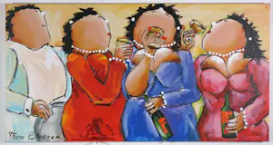 Theo Broeren - Acryl op doek, De proefdagen (Zeer groot) kopen? Bied vanaf 100!