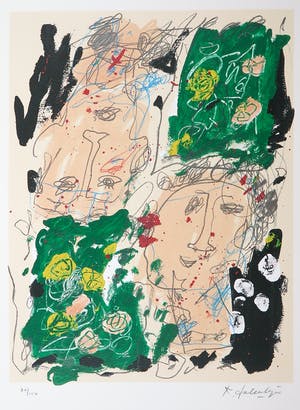 Kees Salentijn - Zeefdruk, Vestidos II kopen? Bied vanaf 1!