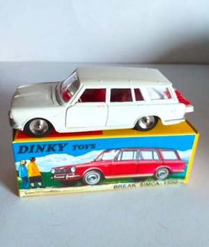 Curiosa - Dinky Toys - 3x model Simca - Atlas/Mattel 1:43 - Nieuwstaat -In originele doos kopen? Bied vanaf 1!