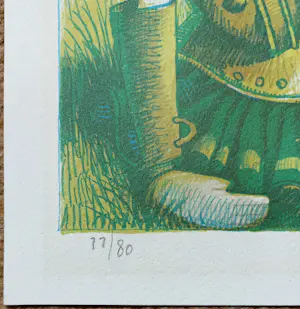 Nicolaas Wijnberg - Ontbijt voor een muze, litho kopen? Bied vanaf 55!