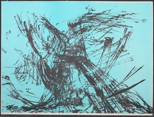 Asger Jorn - Litho, Zonder titel (+ affiche) kopen? Bied vanaf 1!