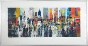 Peter Meijer - Zeefdruk, Zonder titel - Ingelijst kopen? Bied vanaf 60!