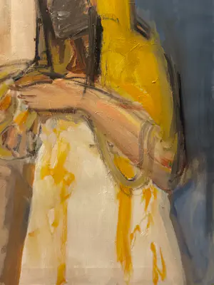 Marcus De Vestele - Der Schlangenzähmer – Großes Gemälde auf Leinwand, um 1970 kopen? Bied vanaf 200!