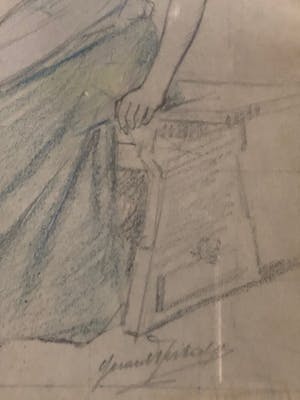 Gerard Portielje - Dame op bankje kopen? Bied vanaf 150!