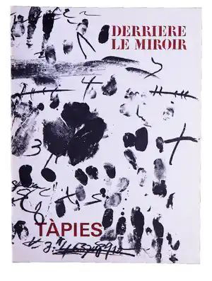 Antoni Tapies - Derrière le Miroir a Publié met Litho, 1968 no. 175 vendu pour 46€ !