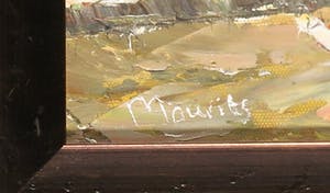 Niet of onleesbaar gesigneerd - Olieverf op doek, Victoria Gallery kopen? Bied vanaf 1!