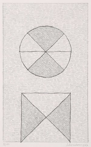 Jan Schoonhoven - Zeefdruk, Vorm kopen? Bied vanaf 350!