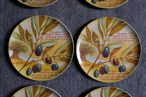 Curiosa - 6 Exclusive Design plates Dutch Art | Original Dutch made kopen? Bied vanaf 1!