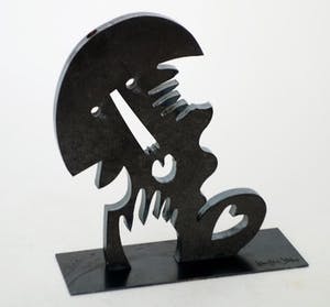 Wouter Stips - Wensbeeldje "Dierbaar" van kunstenaar Wouter Stips - 2008 kopen? Bied vanaf 100!