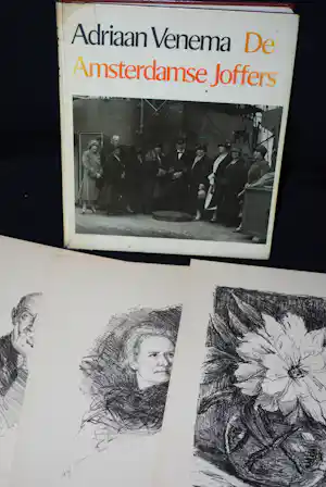 Lizzy Ansingh - boek De Amsterdamse Joffers & 3 litho's door 3 Joffers (1939) verkauft für € 125!