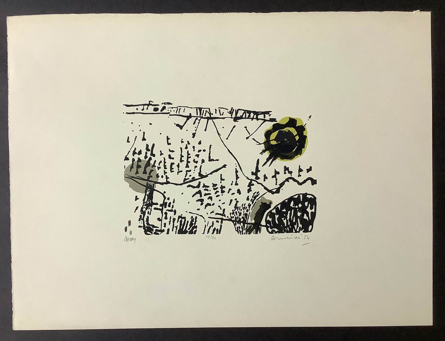 Corneille - Sans Titre (2 items, zeefdruk en studie) kopen? Bied vanaf 285!