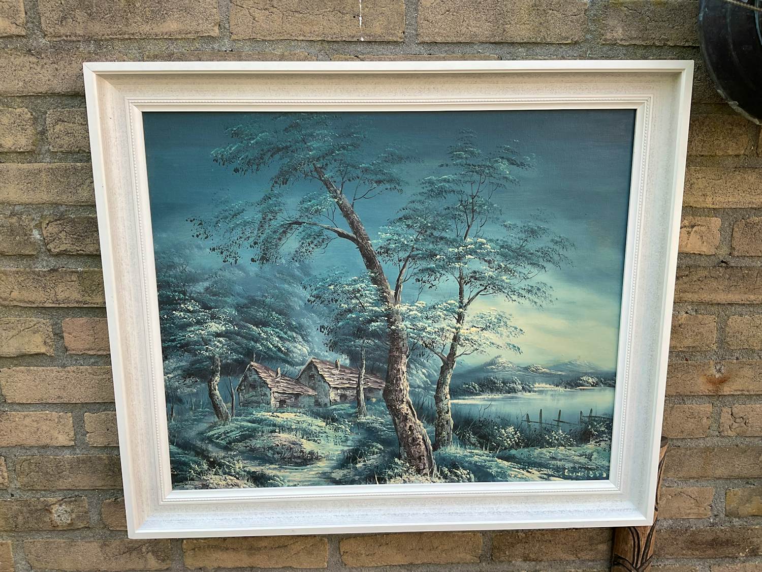 Clara Davis Inness - Winterlandschap. verkocht voor € 35!