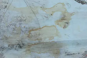 Niet of onleesbaar gesigneerd - Olieverf op industrieel zeil, Vers 4 (Zeer groot) kopen? Bied vanaf 1!