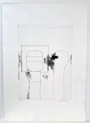 Luc Claus - Personnage - gesigneerde ets kopen? Bied vanaf 55!