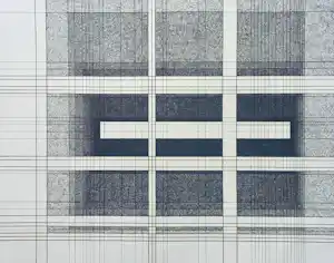Paul van Gils - Geometrisch abstracte compositie, ets kaufen? Bieten Sie von 60!