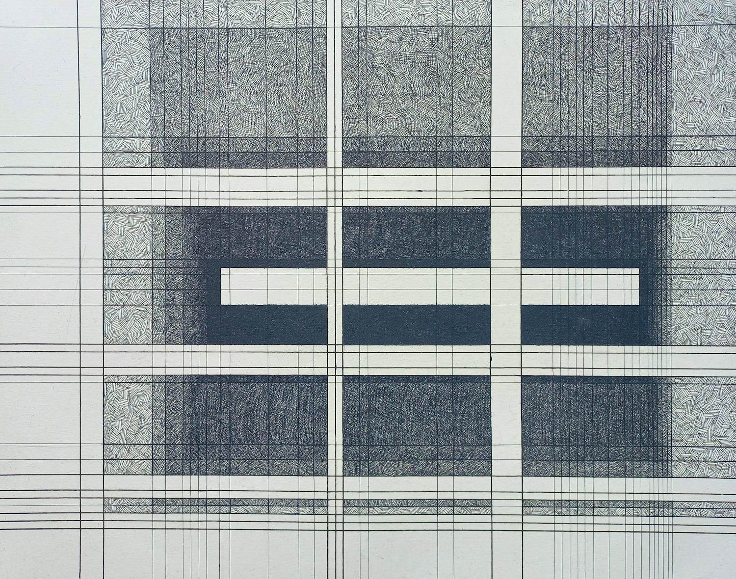 Paul van Gils - Geometrisch abstracte compositie, ets kopen? Bied vanaf 60!