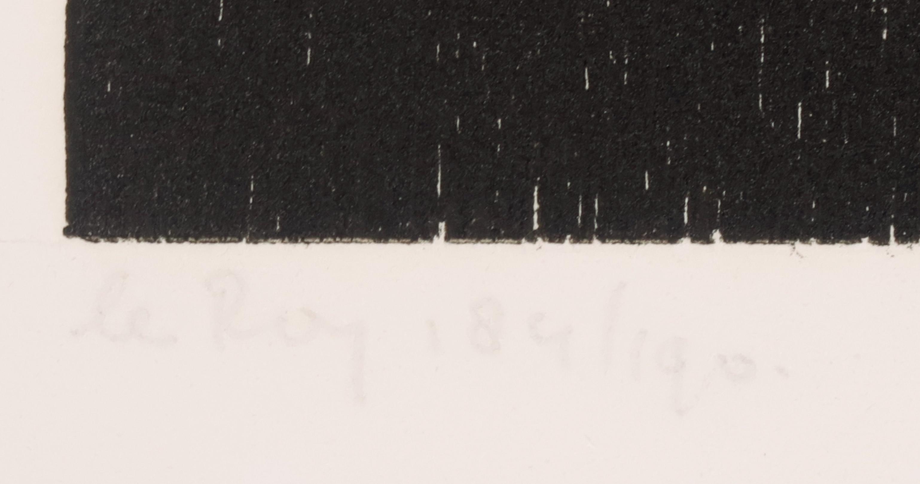 Guillaume Le Roy - Houtsnede, Zonder titel kopen? Bied vanaf 35!