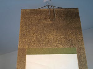 Niet of onleesbaar gesigneerd - Japanse scroll, “Havik op tak” - Aquarelverf en inkt op papier, 19e Eeuw kopen? Bied vanaf 10!