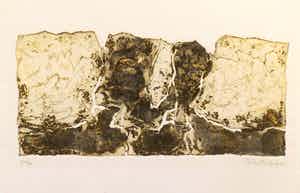 Rudolf Schoofs - 1963, Aquatinta-Radierung auf Bütten verkocht voor € 190!