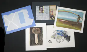 Jan Naezer - en andere! - Lot van 10 werken op papier (grafiek én originele werken!) kopen? Bied vanaf 1!