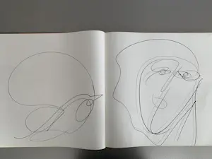 Jeanine Behaeghel - schetsboek met meer dan 160 tekeningen kaufen? Bieten Sie von 300!