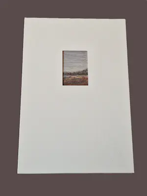 Harry van Kuyk - Erg mooie waskrijt tekening ""oude waal ooijpolder" - 1999 - gesigneerd kopen? Bied vanaf 64!