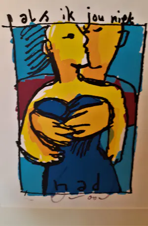 Herman Brood - 'Als ik jou niet had...' (mooi gelijst) kopen? Bied vanaf 355!