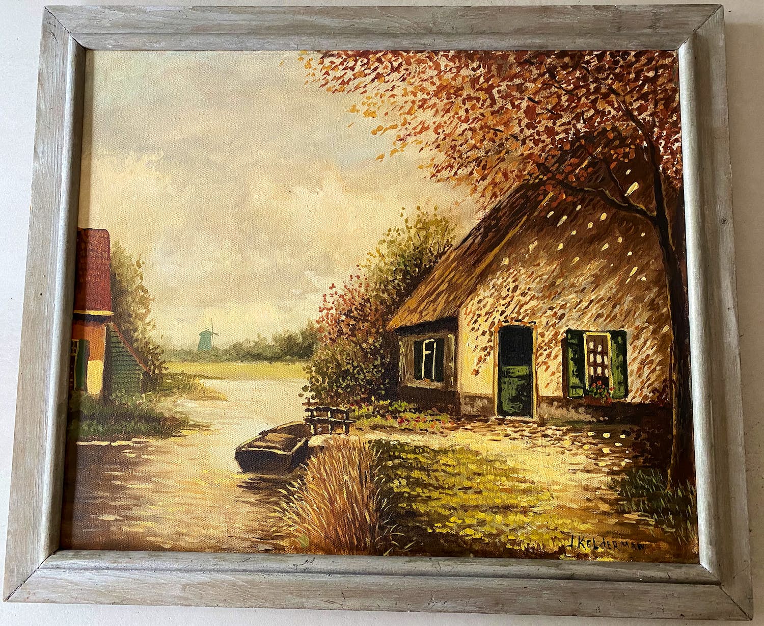 Jan Kelderman - Polderlandschap kopen? Bied vanaf 60!