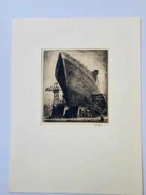 Willem Abraham de Wijn - Schip in aanbouw kopen? Bied vanaf 45!