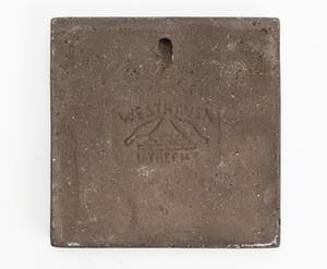 Faience- en Tegelfabriek Westraven - 1 chanoir tegel + 1 vaasje kopen? Bied vanaf 15!