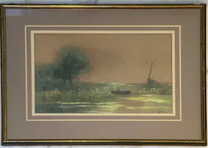 Johan Hendrik Doeleman - Ochtendgloren in de polder kopen? Bied vanaf 75!