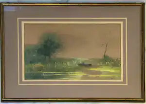 Johan Hendrik Doeleman - Ochtendgloren in de polder kaufen? Bieten Sie von 75!