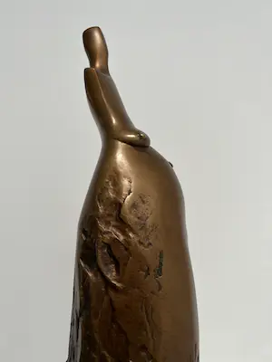 Robert Csikszentmihalyi - bronzen sculptuur | 'Maternity' | 1981 kopen? Bied vanaf 1200!