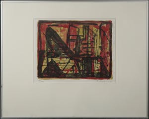 Theo Kuijpers - Litho, Zonder titel - Ingelijst (Groot) kopen? Bied vanaf 35!