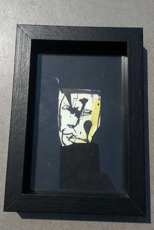 Herman Brood - tekening van Herman Brood, ingelijst + HB-M certificaat kopen? Bied vanaf 110!