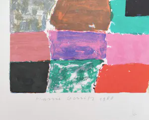 Harrie Gerritz - De zwarte toren, zeefdruk kopen? Bied vanaf 75!