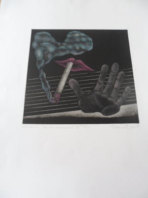 Helen van der Deen - Mezzotint. Titel, Afscheidsritueel IV. kopen? Bied vanaf 25!