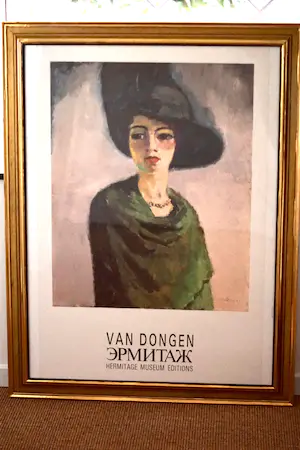 Kees van Dongen - femme aux chapeaux noir kopen? Bied vanaf 250!