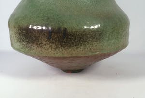 Peter von Hartsvelt Müller - Aardewerk, Groene vaas (Groot) kopen? Bied vanaf 1!