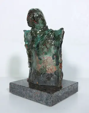 Ada Stel - Keramiek, Green lady kopen? Bied vanaf 150!