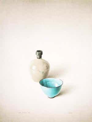 Olav Cleofas van Overbeek - Litho, Stilleven verkocht voor € 50!