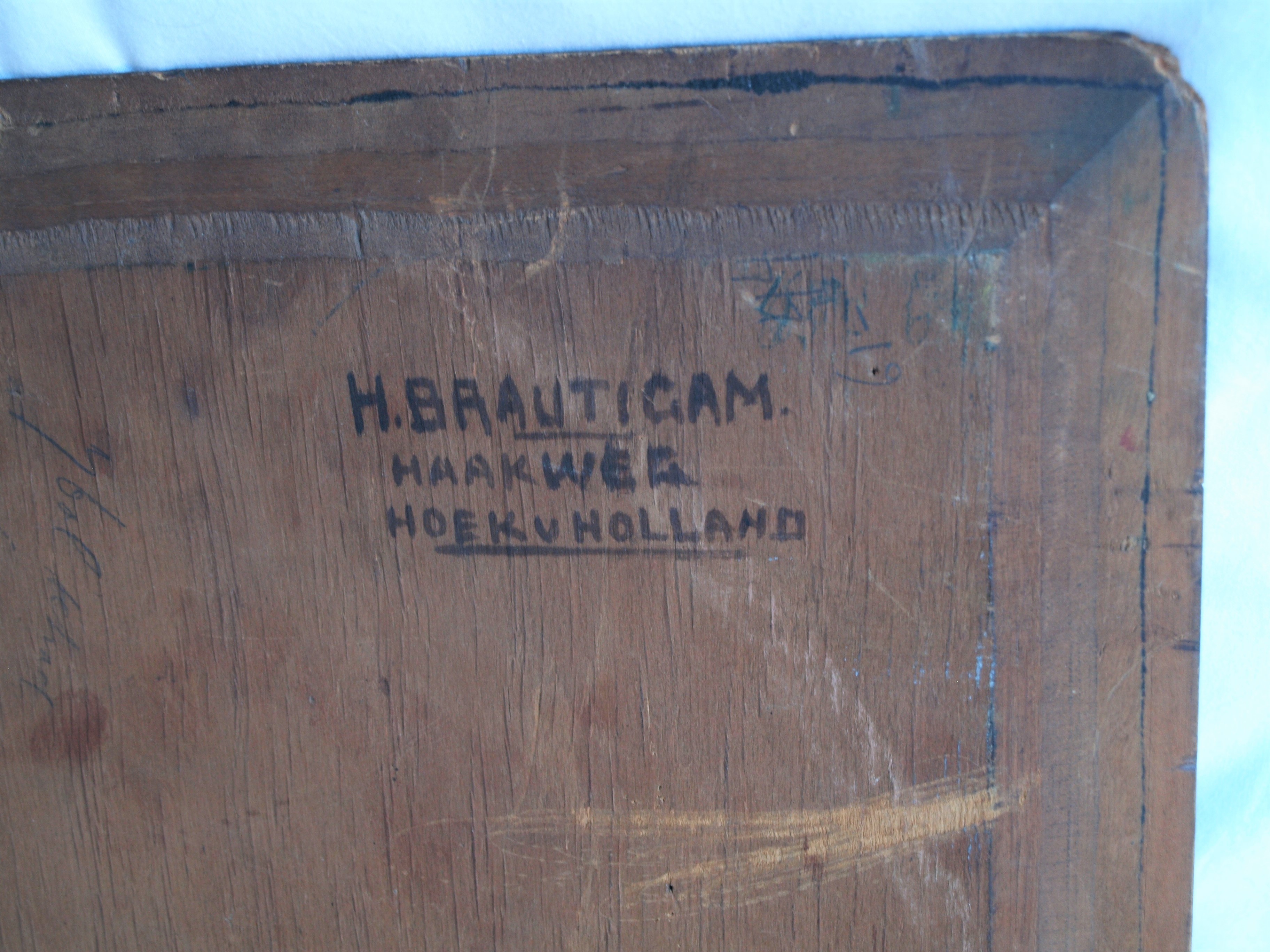 Hendrik Brautigam - Olieverf op paneel , Bloemstilleven – gesigneerd – ca 1935 kopen? Bied vanaf 45!