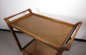 Niet of onleesbaar gesigneerd - Hout, Vintage Theewagen kopen? Bied vanaf 1!