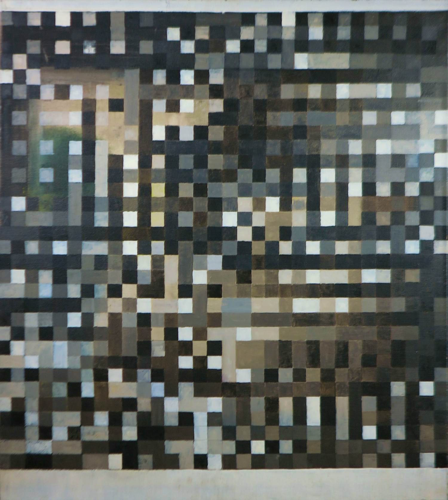 Maarten Verhaak - Olieverf op doek, Industrial Sound Piece kopen? Bied vanaf 100!