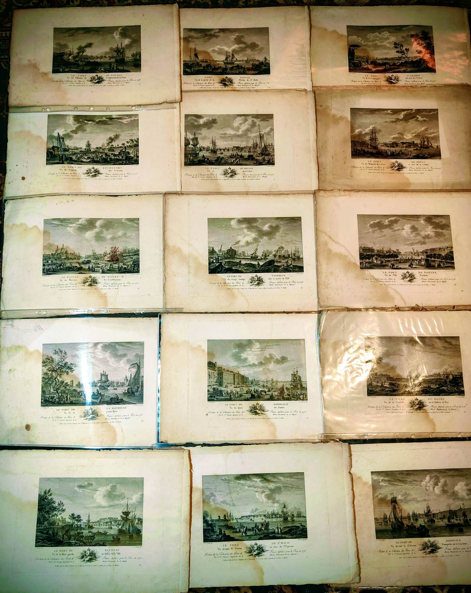 Nicolas De Launay - historische Franse havens en maritieme scènes.18e kopen? Bied vanaf 150!