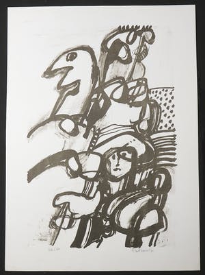 Jan Cobbaert - Litho, Zonder titel kopen? Bied vanaf 70!