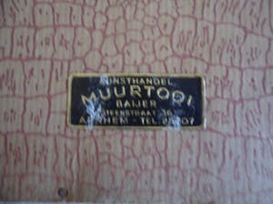 Hendrikus Roodenburg - Ets.Titel. "Trompetsteeg te Arnhem" kopen? Bied vanaf 25!